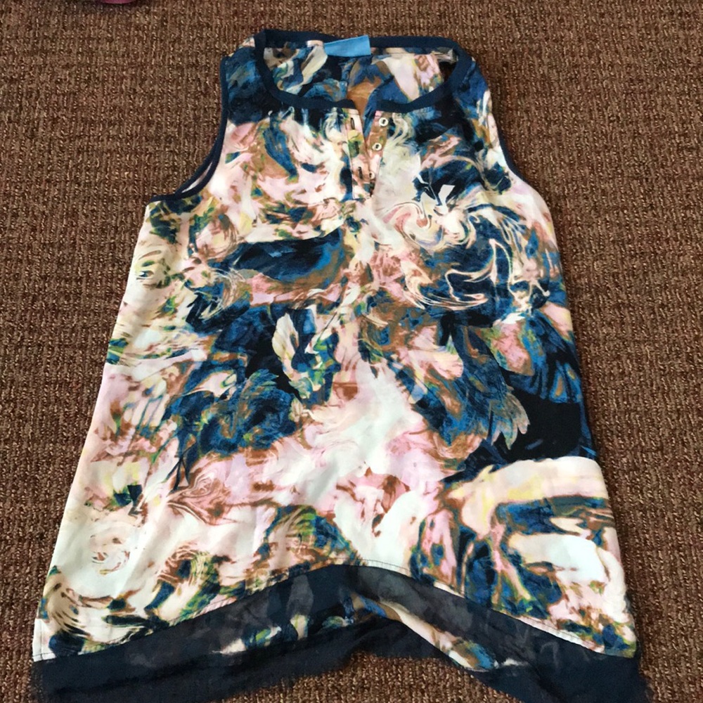 Floral tank top